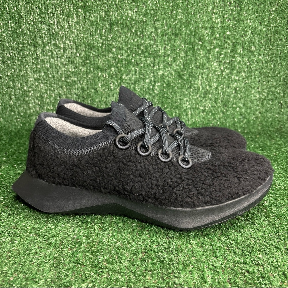 NEW Allbirds Wool‎ Dasher 2 Mizzle WD WD2 Black Fluff Fleece Women's Size 9